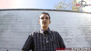 German normal cunt with mouth next door casting with a stranger User