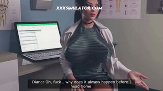 Busty Brunette MILF Seduced by Massive BBC