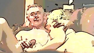 black and white hot video