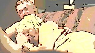 black and white hot video