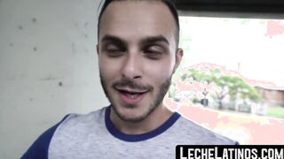 Latino straight paid pervert for gay breeding service
