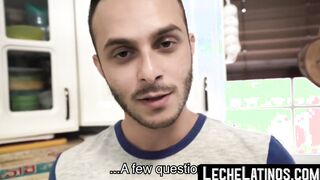 Latino straight paid pervert for gay breeding service