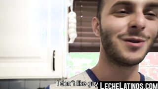 Latino straight paid pervert for gay breeding service