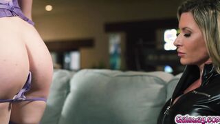 Ariel X and Lexi Lore are hot, sweaty, and satisfied
