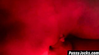 FTM athlete Luke Hudson riding cocks after sensual caress occasion