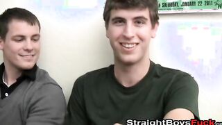 Sucked off straighties spitroast lascivious beauty