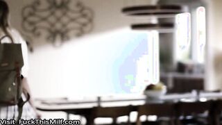 Experienced lesbian inserts her fingers into her friends wet pussy - Savannah Bond