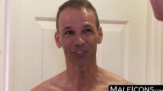 Horny Rodney Steele has trio with two youthful hunks