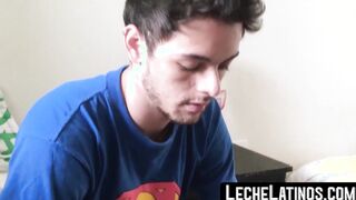 After a friend seduced him a straight Latino jock pounded him raw