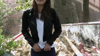 Czech Streets 114 The shiest girl ever