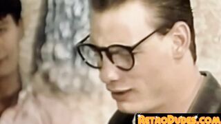School fellows have a dick sucking party in the apartment
