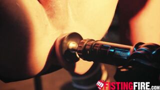 Hot Devin Franco drilled by Luca and Alpha with Fuck Machine