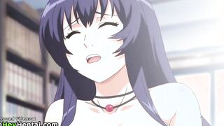Sensual busty teen satisfies her man