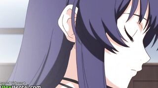 Sensual busty teen satisfies her man