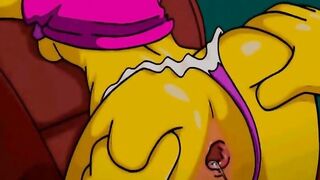 Marge Simpson real wife cheating