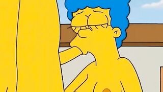 Marge Simpson real wife cheating