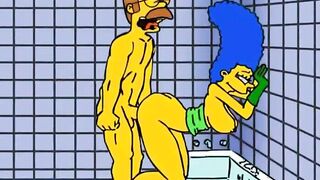 Marge Simpson real wife cheating