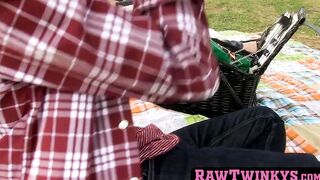 Underhanded youthful Jason Valencia stuffs crude dick into twink ass