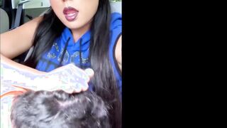 Hot Asian shemale Venus Lux screws a tight ass explorer open air