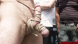 Crucified and humiliated in public!