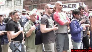 Crucified and humiliated in public!