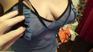 Hot Thai Mature in Lingerie with Gaping Showing Pussy