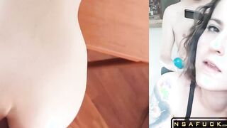 ANAL FACE 18 Years old Anal Amateur this