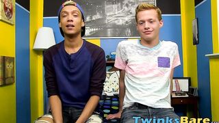 Andrew Brenton slides his raw cock into an adorable Billy