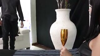 Japonesa morena rabuda linda e gostosa fudendo com o dotado