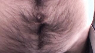 Chubby blonde babe spitroasted by three straight dudes
