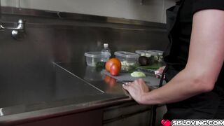 Stepsisters gives stepbro service with a smile