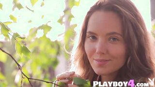 Russian babe showed amazing natural body