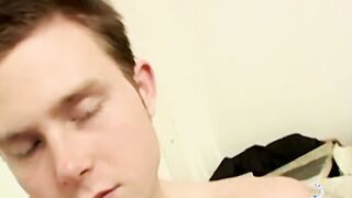 Billy Da Kidd rubbed his hard dickÂ while blowing smoke