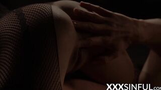 Hot babes enjoying pussy licking in hot and erotic threesome