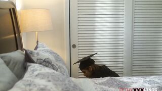 Latina stepdaughter banged by stepdad