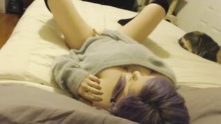 Waking up parents with my orgasm (punky Maeve)