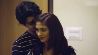 Honeymoon with Married Indian Couple - busty exotic wife in homemade porn video