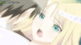 Wonderful aroused teen gets cumshot