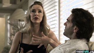 Blonde Haley Reed rimming Ken Feels ass was hot