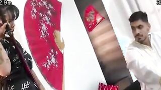 Japonesa morena rabuda linda e gostosa fudendo