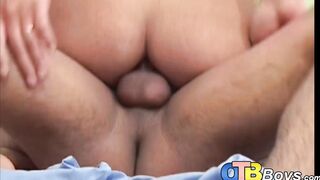 Latino twinks bang their brains out roughly without rubbers