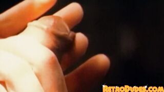 Old school homo rearing seriously after exotic penis massage