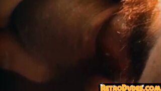 Old school homo rearing seriously after exotic penis massage