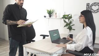 Huge Tits Mom Fucked By Her Boss For Promotion