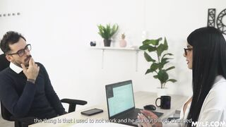 Huge Tits Mom Fucked By Her Boss For Promotion