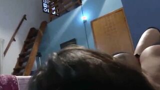 Morena gostosa do rabão fudendo com o negão dotado