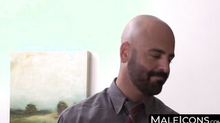 Underhanded Calvin Banks drills Dirk Wakefield in his delicious back