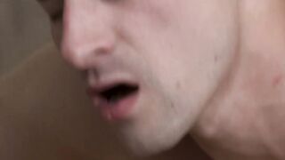 Bearded stepbro raw drilling twink missionary style