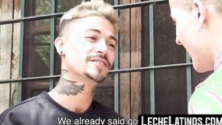 The first time a straight Latino rides raw is with cock