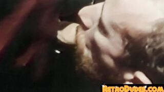 Retro brilliance opening dick sucking exercises with solid gays